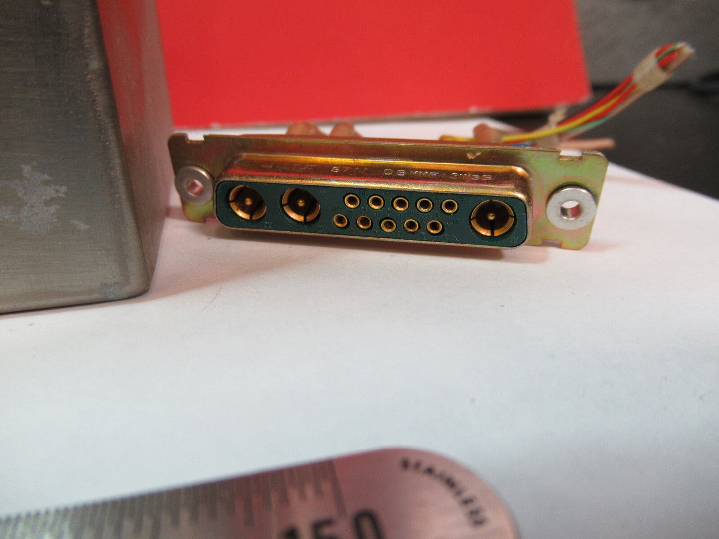 FEI QUARTZ OSCILLATOR FE2204A FREQUENCY STANDARD FEI 5 MHz AS PICTURED 6V-FT-78