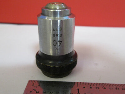 Nikon Japan Optics 40X Objective Lens Microscope Part