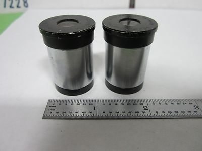Microscope Lot 2 Ea Eyepieces Ernst Leitz Germany Nf 10X Optics