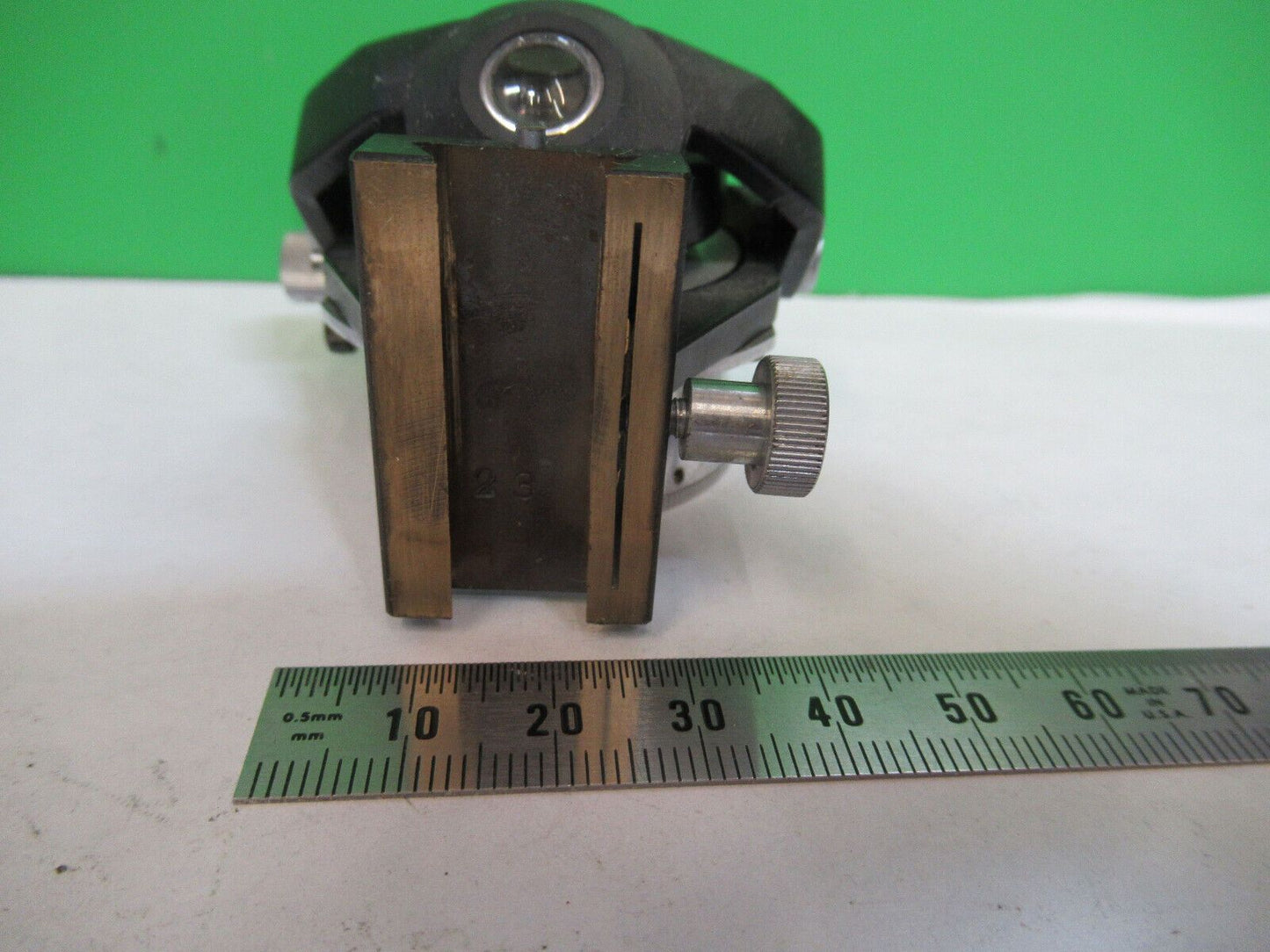 FOR PARTS UNITRON POL CONDENSER + IRIS MICROSCOPE PART AS PICTURED Z1-A-157