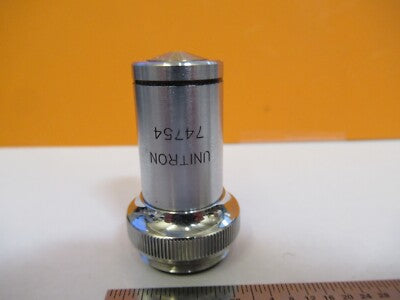 Unitron Coated 100X Metallograph Objective Microscope Part