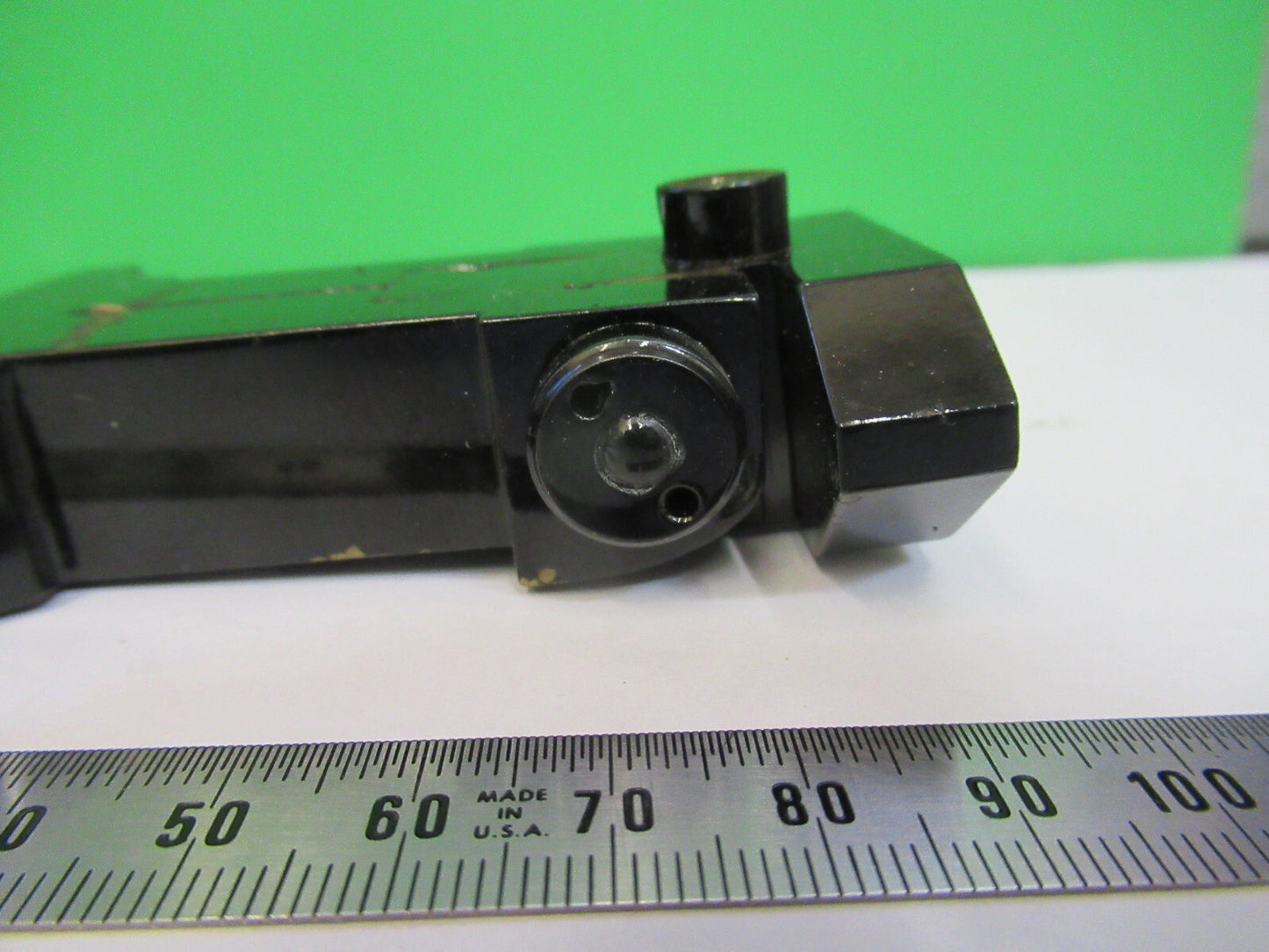 Antique Brass Reichert Holder Frame Microscope Part