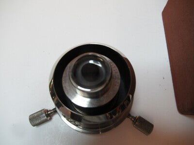 ANTIQUE LEITZ WETZLAR CONDENSER DUNKELFELD MICROSCOPE PART AS PICTURED &16-B-06