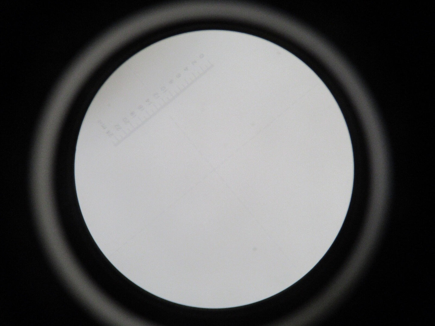 OLYMPUS JAPAN LARGE OCULAR MEASUREMENT EYEPIECE OPTICS MICROSCOPE PART Z1-FT-87