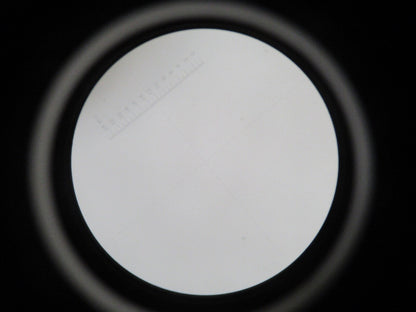 OLYMPUS JAPAN LARGE OCULAR MEASUREMENT EYEPIECE OPTICS MICROSCOPE PART Z1-FT-87