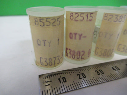 LOT OPTICAL SPECTRA PHYSICS COATED LENS PHOTONICS OPTICS 15x10mm as pic T3-FT-92