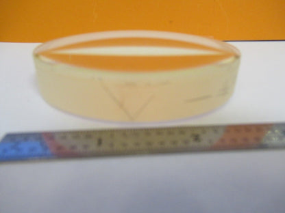 Optical Flat Large Bi Convex Glass Lens Laser Optics