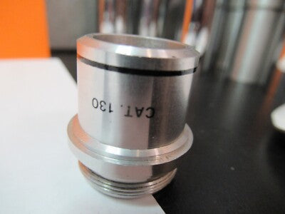 AO AMERICAN OPTICS 4X OBJECTIVE CAT 130 MICROSCOPE PART AS PICTURED &5K-A-28
