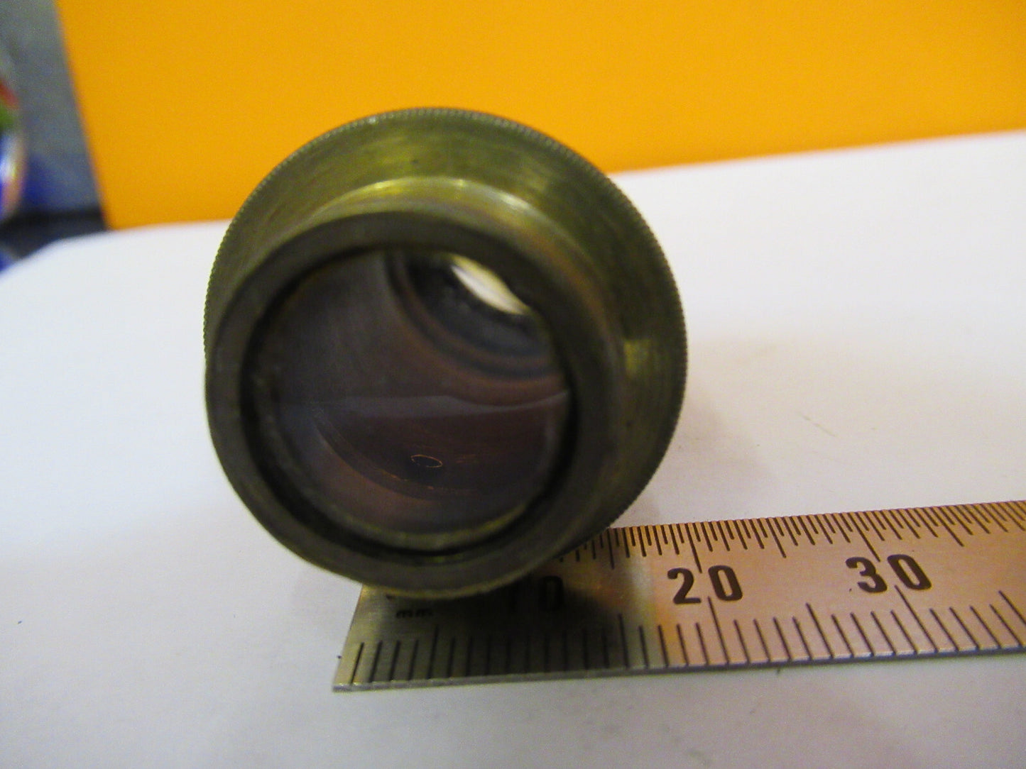 ANTIQUE SWIFT LONDON LENS BRASS OBJECTIVE MICROSCOPE AS PICTURED 47-FD-04