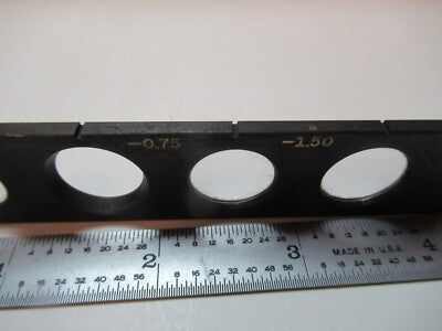 Antique Microscope Part Slide "B" Rare Unknown