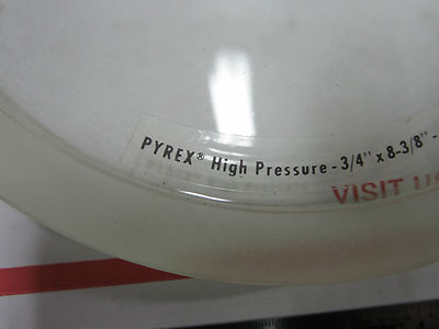 Pyrex Sight Glass Window High Pressure Annular Edge