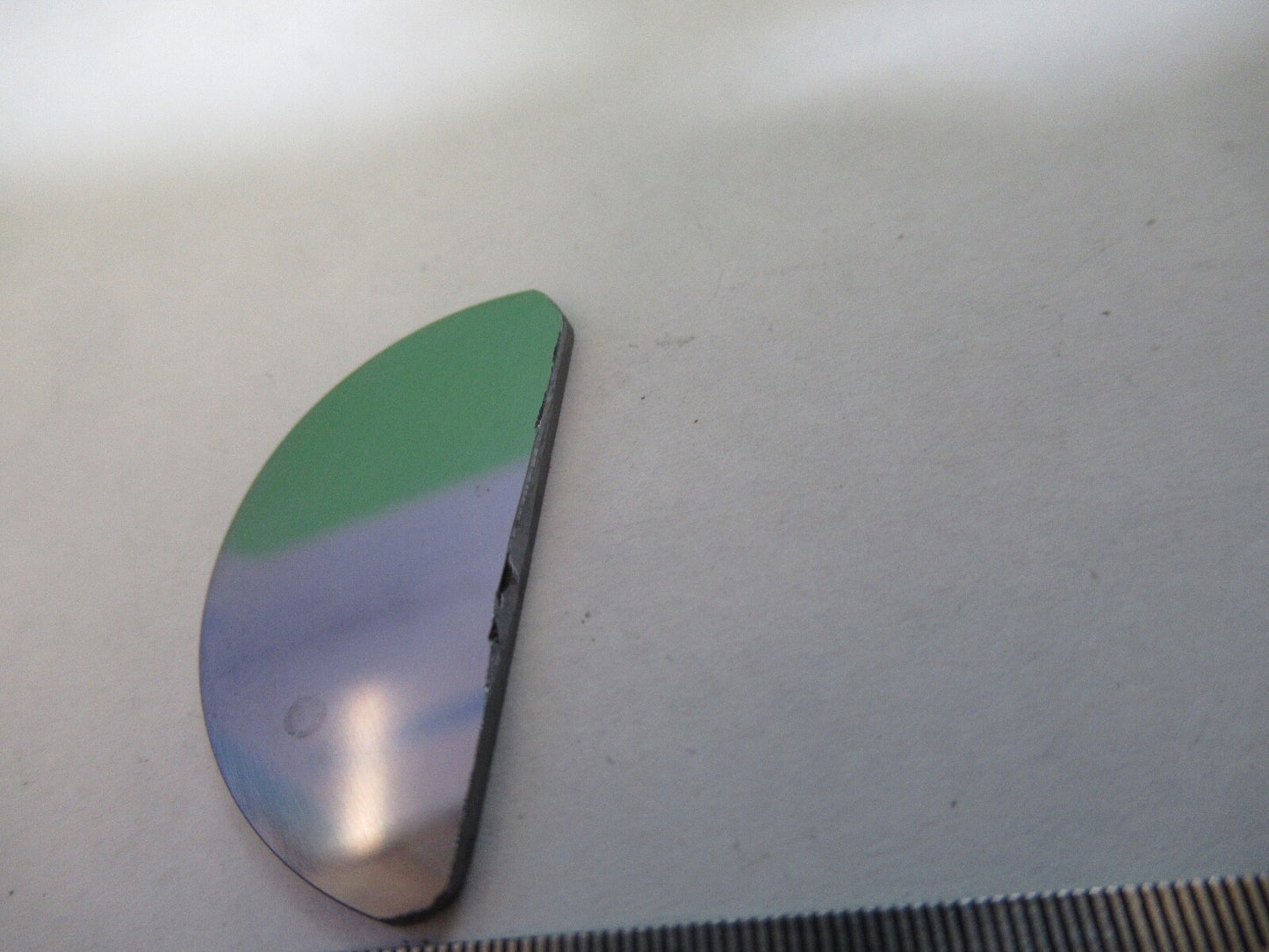 SLAB SILICON ELEMENT SINGLE CRYSTAL THICK WAFER RARE AS PICTURED G3-FT-89