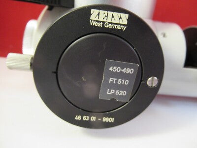 ZEISS GERMANY 466301 VERTICAL ILLUMINATOR OPTICS MICROSCOPE PART AS PIC 95-B-12