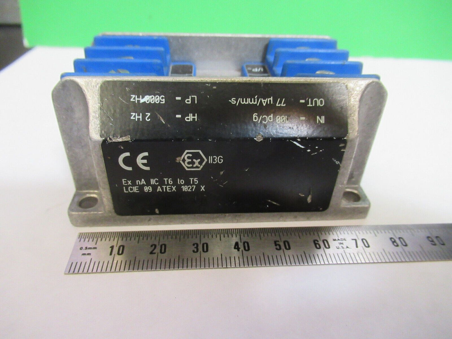 MEGGITT VIBRO-METER IPC704 244-704-000-042 AMP MODULE for ACCEL H7-B-71