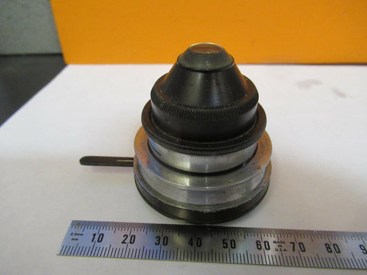 Antique Spencer Lens Co. American Optical Co. Condenser + Iris Optics Microscope Part