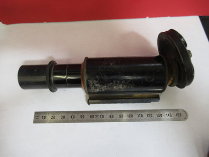 Antique Brass Spencer Lens Co. Tubus + Nosepiece Microscope Part