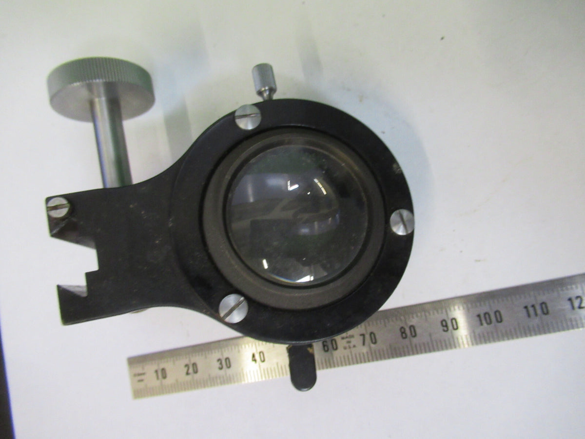 Bausch & Lomb Condenser + Iris Antique Microscope Part Optics