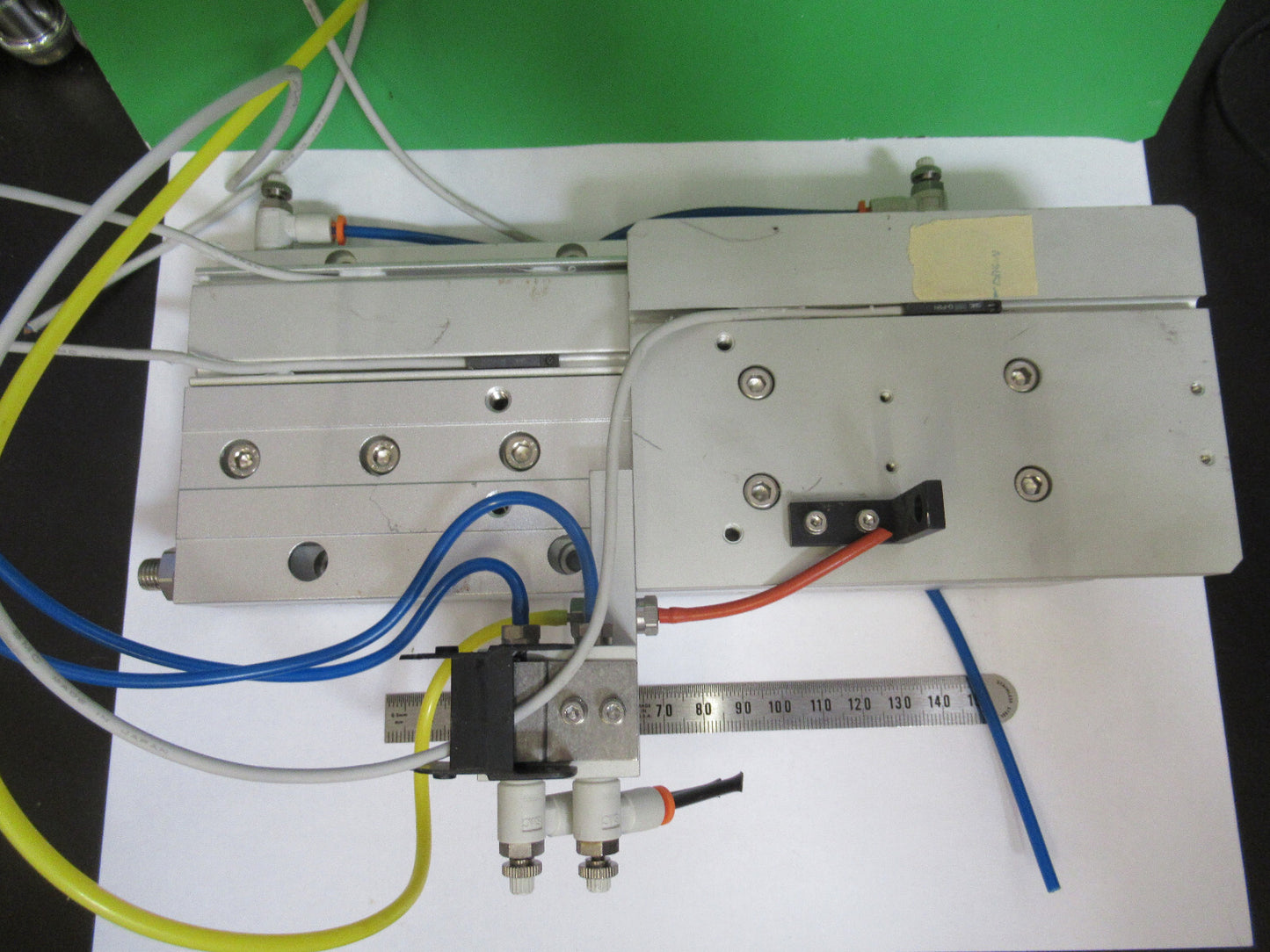 Smc Japan MXF20-100 Pneumatic Air Linear Actuator Stage