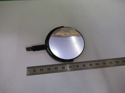 ANTIQUE BAUSCH LOMB MIRROR ASSEMBLY OPTICS MICROSCOPE PART AS PICTURED  V3-A-52