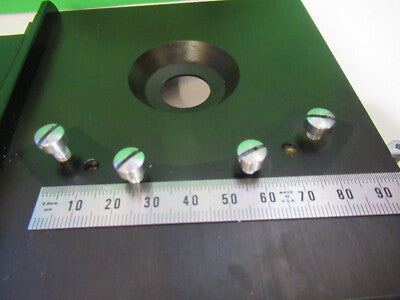 BAUSCH LOMB  STAGE TABLE XY MICROSCOPE PART OPTICS AS PICTURED &z9-a-119