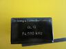 VINTAGE GERMANY DR STEEG & REUTER BADHOMBURG QUARTZ CRYSTAL FREQUENCY 74.980 KHz