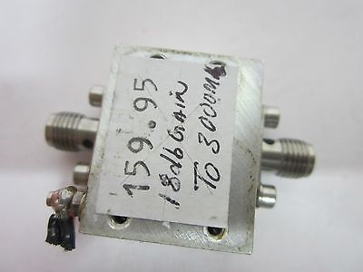 COUGAR COMPONENTS 3 GHz AMPLIFIER AC3064C 18 dB gain RF FREQUENCY BIN#B2-C-82