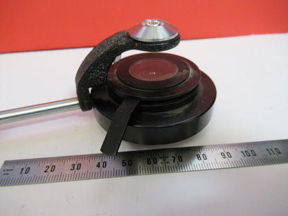 CARL ZEISS GERMANY MOUNTED CONDENSER IRIS MICROSCOPE PART AS PICTURED Q2-88