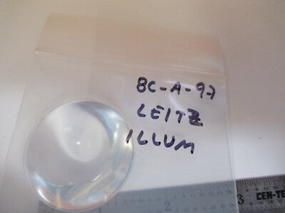 LEITZ WETZLAR ILLUMINATOR LENS BI CONVEX MICROSCOPE PART AS PICTURED &8C-A-97