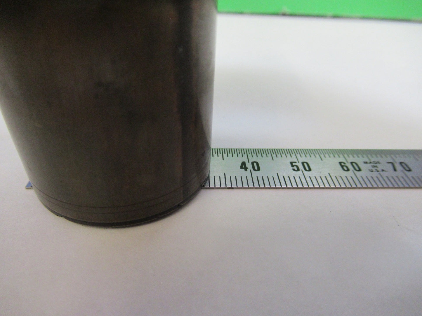 ANTIQUE BRASS OCULAR EYEPIECE LENS COLLINS LONDON UK MICROSCOPE PART X3-B-15