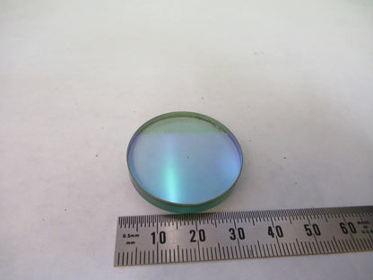 OPTICAL HEAT ABSORBING GLASS FILTER MICROSCOPE PART OPTICS AS PICTURED S1-B-12