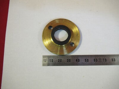 ZEISS GERMANY IN35 BRASS MOUNTED LENS MICROSCOPE PART AS PICTURED &12-A-31