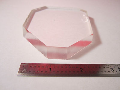 LARGE SYNTHETIC QUARTZ SLAB SINGLE CRYSTAL #1-7-7  BIN#1
