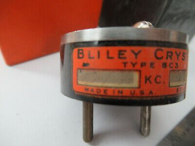 ANTIQUE BLILEY ELECTRIC QUARTZ CRYSTAL BC3 HAM RADIO AS PICTURED &F3-A-96
