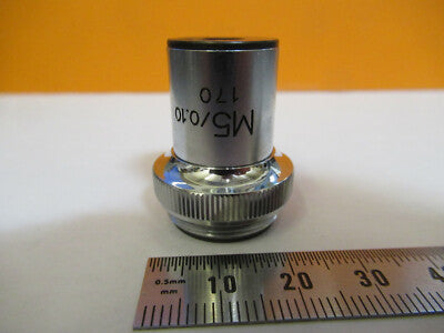 Vintage Shin Tokyo M5 Objective Lens Microscope Part