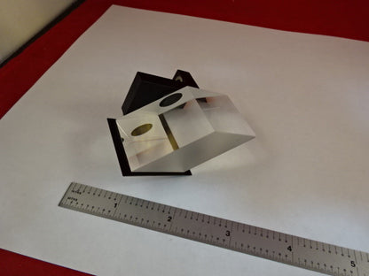 MICROSCOPE PART ZEISS GERMANY AXIOTRON PRISM HEAD OPTICS AS IS #U2-C-53