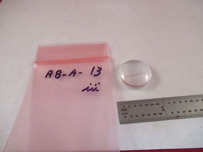 Optical PlanO Convex Lens with Reticle Micrometer Optics