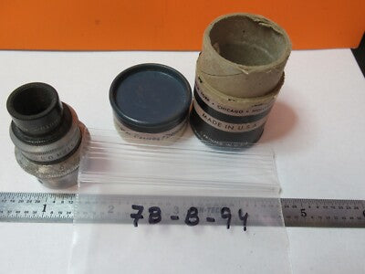 Antique Cine Ilex Lens Univar Rare Fair Optics