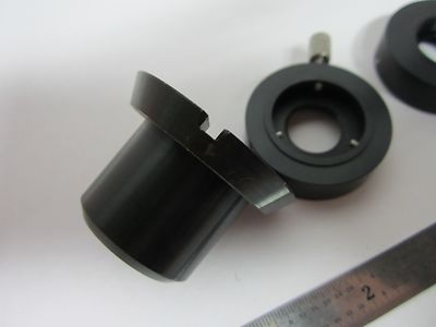 lot 3 ea MICROSCOPE OLYMPUS OBJECTIVE PARTS DIC OPTICS NOMARSKI BIN#B3-W-12