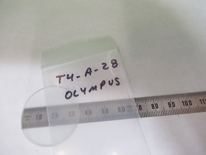 OLYMPUS JAPAN DIFFUSER FILTER LENS OPTICS MICROSCOPE PART AS PICTURED T4-A-28