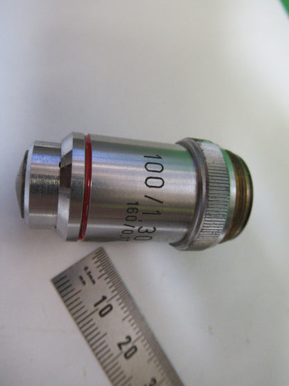 CBS KASSEL GERMANY 100X  /160 OBJECTIVE  MICROSCOPE PART AS PICTURED X5-A-74