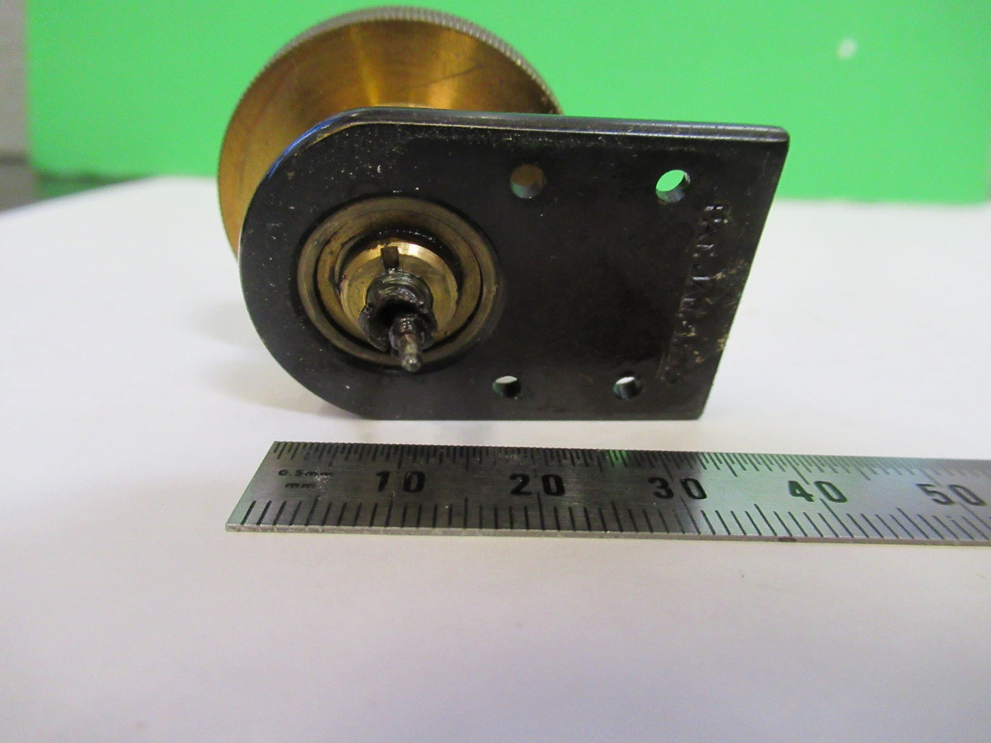 ANTIQUE BAUSCH LOMB BRASS FRAME ADJUST MICROSCOPE PART AS PICTURED W3-C-01