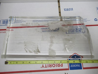 Humongous Heavy BK7 Flass Slab Optical Glass Optics