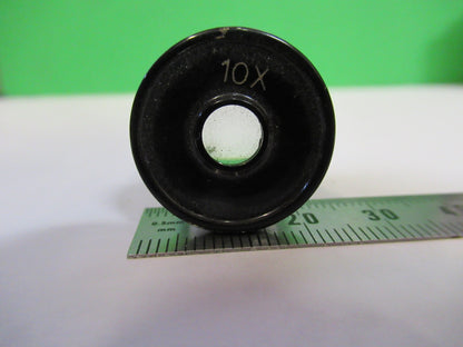 PRECISION JAPAN 10X OCULAR 18mm dia EYEPIECE MICROSCOPE PART AS PICTURED U9-A-22