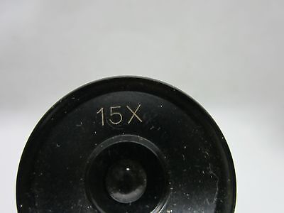 MIKROSKOPTEIL Okular BUSHNELL 15X AS IS OPTICS BIN#R3-39