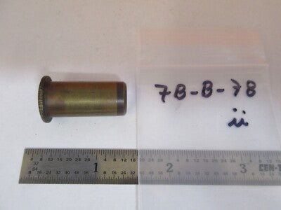Antique Brass Rare Ocular lens Optics Microscope Part