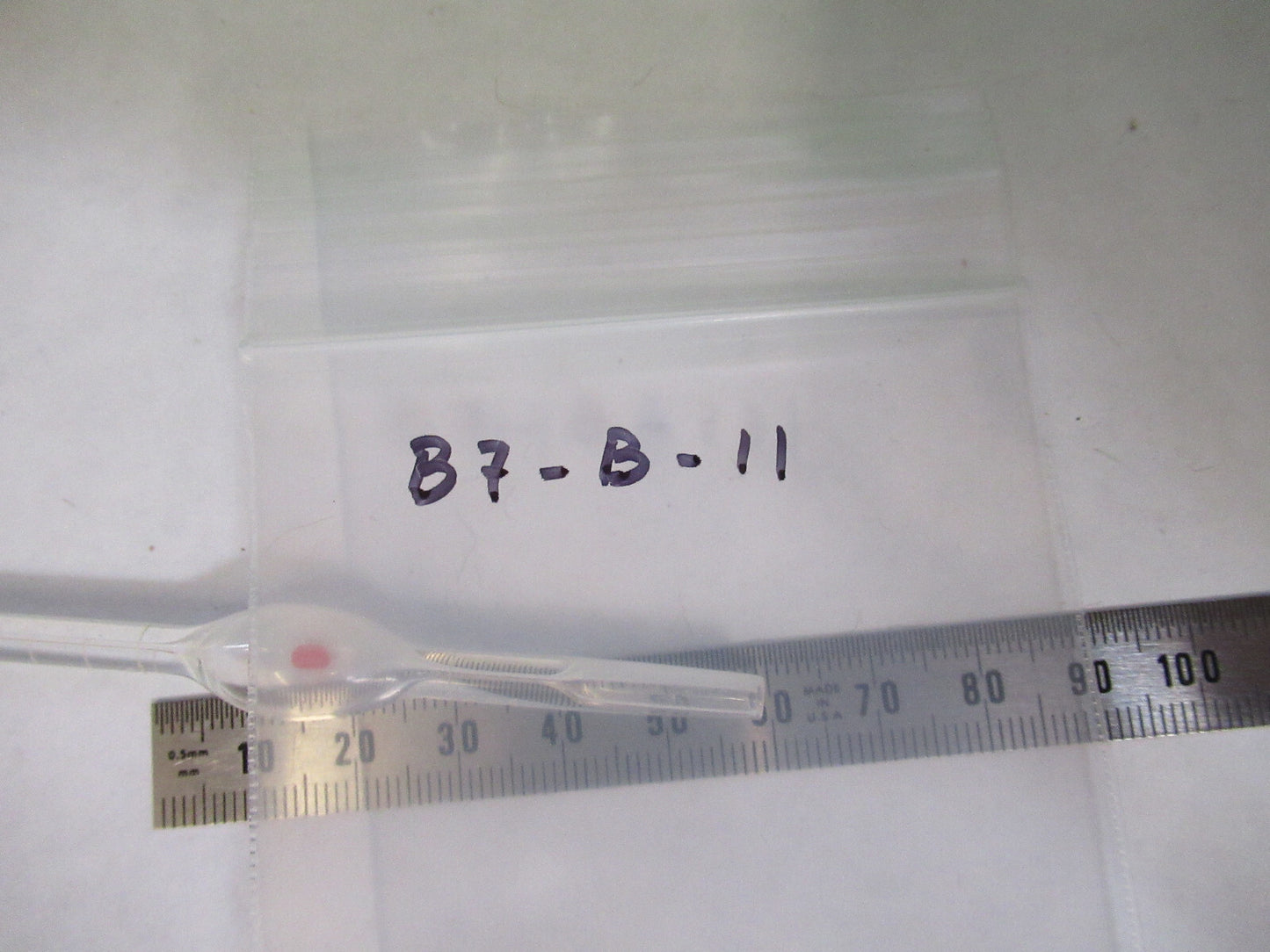 Pipette 1 Ml Hematocyto Blood Test Microscope Part
