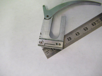 OLYMPUS JAPAN CLIP STAGE MICROSCOPE PART AS PICTURED 82-A-57