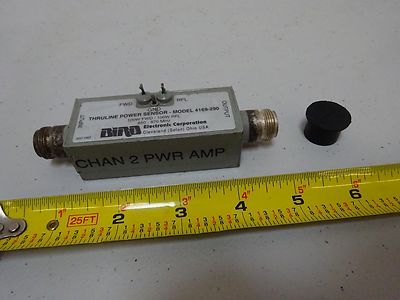 RF MICROWAVE MODULE THRULINE POWER SENSOR BIRD AS IS BIN#TB-5-2-J
