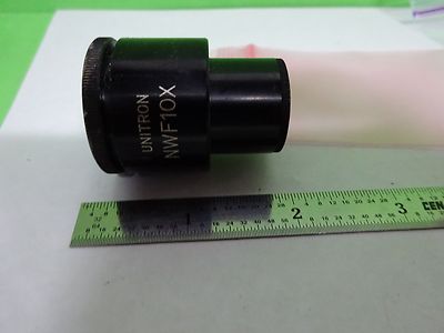MICROSCOPE PART EYEPIECE UNITRON NWF10X OPTICS AS IS BIN#W1-12