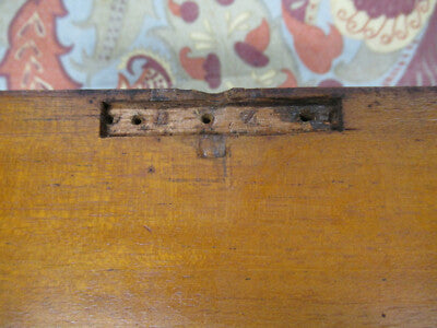 PARKES & SONS UK EMPTY WOOD CABINET 1850's MICROSCOPE PART AS PICTURED #TB-5